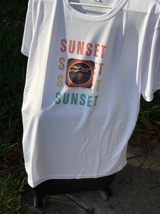 Quick dry Sunset tshirt