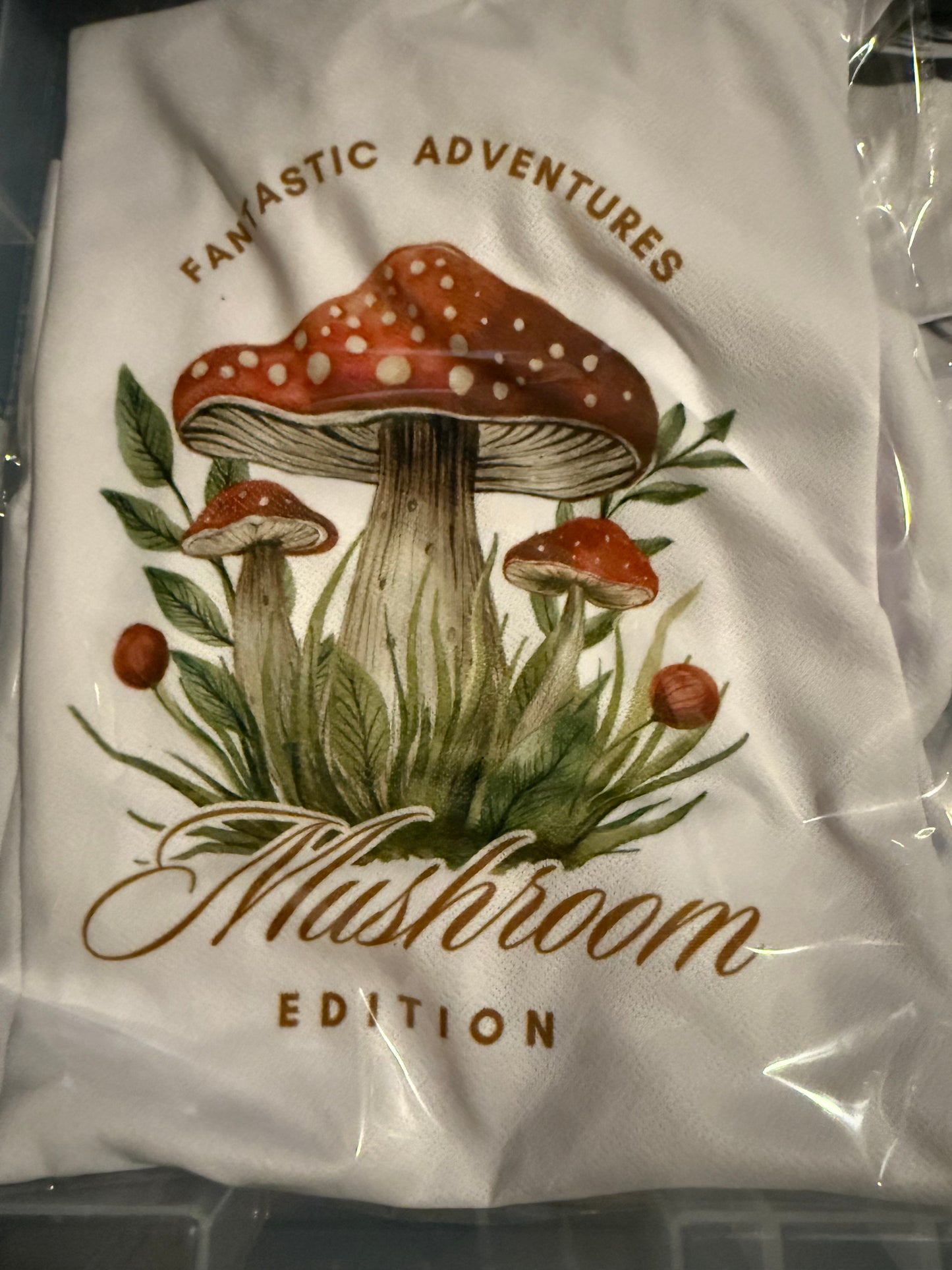 Quick Dry t-shirt Mushroom